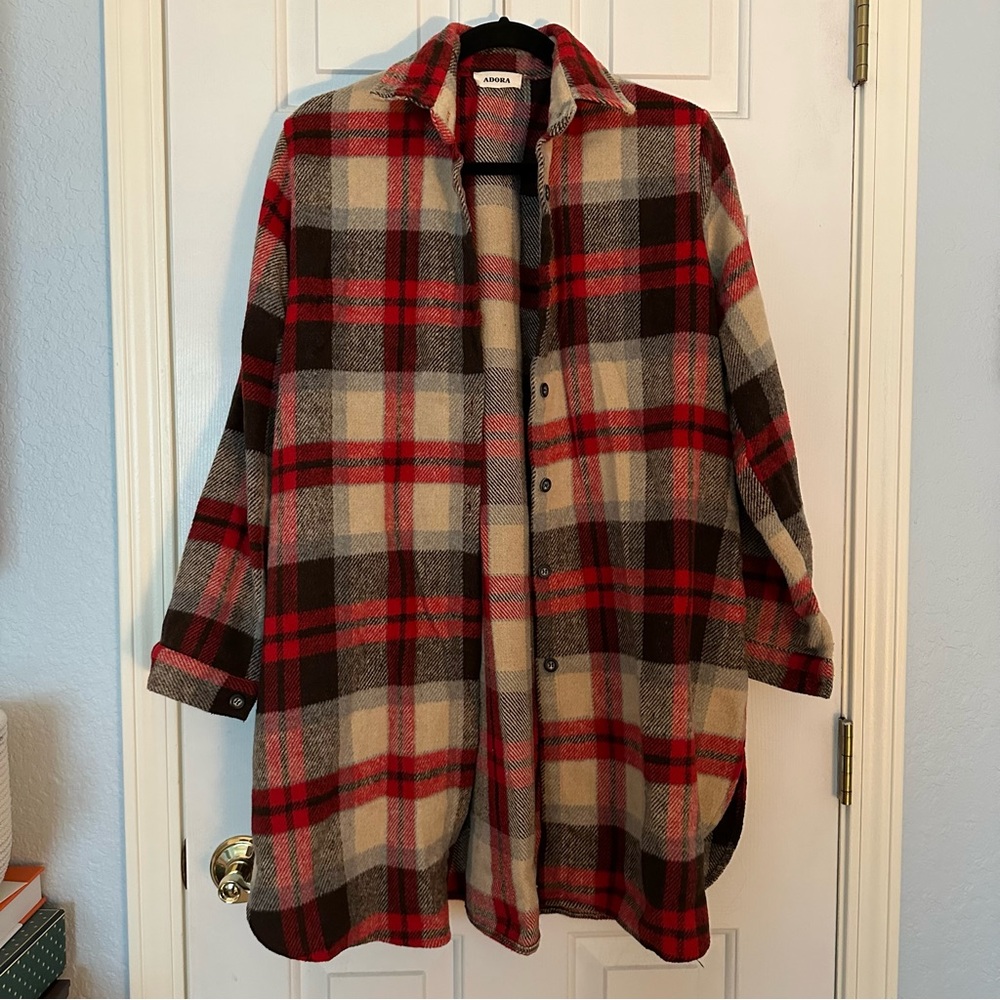Adora Long Shacket